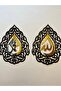 Allah Muhammad Triangle Wall Frames – Islamic Wall Art | Arabic Calligraphy Home Decoration - 4