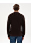 Dark Brown Slim Fit Wool Blend Knitwear Cardigan 50315948-Vr084 - 5