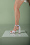 Eroso Cross-Banded White Matte Satin - 5