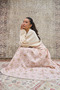 Vintage Pink Floral Lace Balloon Skirt - 3