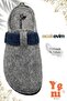 Women's Winter House Slippers – Warm, Lightweight and Durable Stylish Plush Slippers Gray Navy - 5