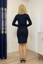 Women's Ribbed Knit Cardigan Dress Two-Piece Set Women's Knitwear Set - 7