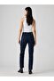 724 High Rise Straight Women's Dark Blue Jean Denim Pants 18883-0396 - 3