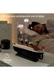Fenpos Colorful Boat Essential Oil Diffuser, Ship Shape Ultrasonic Aroma Diffuser with Jellyfish Sha - 8
