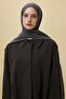 Paris Silk Shawl - Anthracite - 4