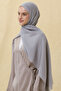 Paris Silk Shawl - Gray - 4