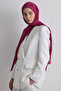 Paris Silk Shawl - Cherry - 6