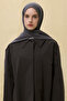 Paris Silk Shawl - Anthracite - 3