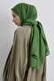 Paris Silk Shawl - Grass Green - 5