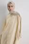 Paris Silk Shawl - Beige - 5