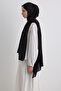 Paris Silk Shawl - Black - 5