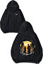 The Epic Journey of Ellie Design Back Printed Black Hooded Sweatshirt