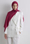 Paris Silk Shawl - Cherry - 3