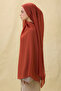 Paris Silk Shawl - Orange - 7