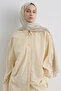 Paris Silk Shawl - Beige - 2