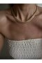 316 L Stainless Steel Gold Mesh Necklace - 2