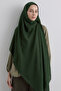 Paris Silk Shawl - Dark Emerald - 2