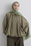 Paris Silk Shawl - Mint Green - 2