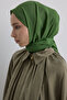 Paris Silk Shawl - Grass Green - 7