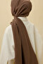 Paris Silk Shawl - Light Brown - 6