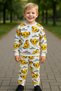 3Pcs Two-Piece Seasonal Printed Top and Bottom Boys' Two-Piece Set - 2