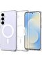 Ultra Hybrid MagFit for Samsung Galaxy S25 FE case cover [MagSafe compatible] - Clear White