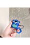 AirPods Pro Case Soft Silicone Shockproof Cover for Apple (baby stitch blue)
