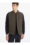 Southbluehaki Mock Neck Men's Puffer Vest