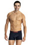 Men's, Licensed, USPA, Anthracite-Burgundy-Navy Blue 3-Piece Boxers