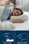 Orthopedic Visco Pillow Neck Pillow Supported Straightening Pain Herniated Disc for Beauty 60X40X12Cm - 4