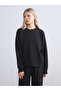 Esvab • Modern & Distinctive Zero Roba Collar Loose Fit Women's Sweatshirt - 3