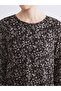 Peak New Season Crew Neck Patterned Blouse - 3