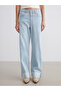 Indigo Straight Fit Women's Jean Pants from Plus-Store - 2