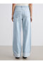 Indigo Straight Fit Women's Jean Pants from Plus-Store - 4