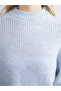 High Neck Women's Knit Sweater (W5) - 3