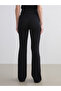 Two Mt Shop Quality Xside Black High-Waisted Spanish Leg Women's Leggings - 4