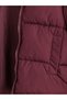 Hooded Women's Puffer Coat - 7