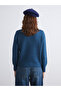Crew Neck Women's Knitwear Sweater - 4