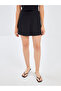 Nevavm Women's Elastic Waist Plain Skirt with a Difference - 2