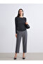 Lcwaikiki Basic Black Crew Neck Shiny Look Women's T-Shirt - 3