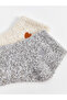New Season Embroidered Women's Home Socks 2-Pack - 3
