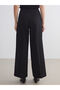 Esvab • Modern & Distinctive Relaxed Fit Wide Leg Women's Pleated Pants - 5