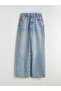 Wideleg Women's Jean Trousers - 5