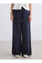 Vizyon New Season Elastic Waist Modal Blend Women's Trousers - 2