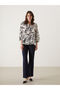 LCWAIKIKI Classic Wasted Collar Floral Women's Blouse - 2