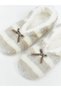 Quality Pieces from Çelebi Store Striped Women's Home Socks with Bow Detail - 3