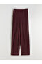 Elastic Waist Textured Women's Trousers - 5