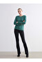 Crew Neck Polka Dot Women's Bodysuit - 2