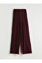 Elastic Waist Textured Women's Trousers - 6