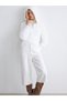 Xside White Knitwear Plain Women's Cardigan with Nevavm Difference